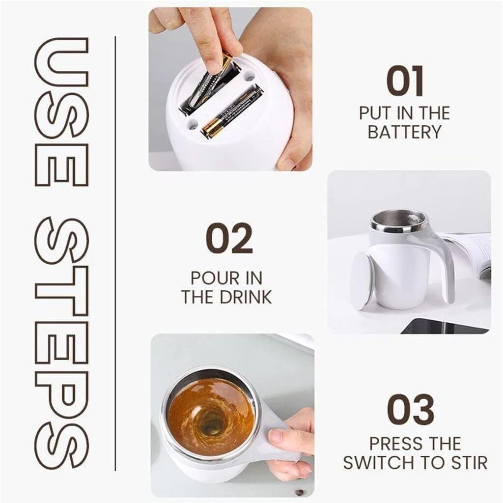 Electric Self-Stirring Mug, 380ml