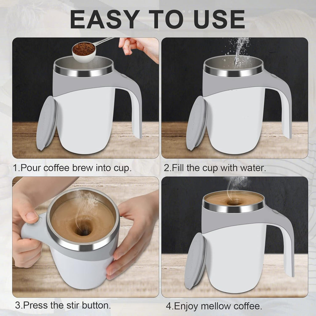 Electric Self-Stirring Mug, 380ml